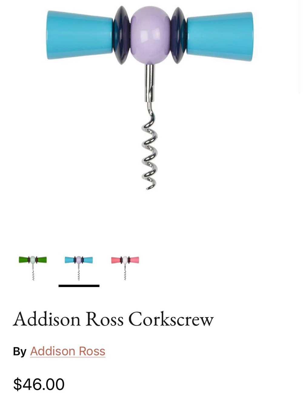 Addison Ross NWT Corkscrew - Picture 4 of 5